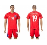 England #19 Sterling Away Soccer Country Jersey1