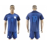 England #19 Sterling Away Soccer Country Jersey
