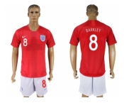 England #8 Barkley Away Soccer Country Jersey