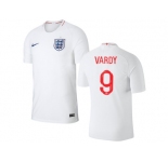 England #9 Vardy Home Thai Version Soccer Country Jersey