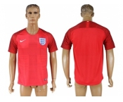 England Blank Away Soccer Country Jersey