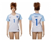 Women England #1 Hart Home Soccer Country Jersey