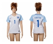Women England #4 Gerrard Away Soccer Country Jersey