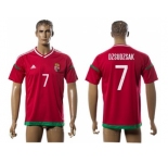 Hungary #7 Dzsudzsak Home Soccer Country Jersey1