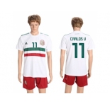 Mexico #11 Carlos V. Away Soccer Country Jersey