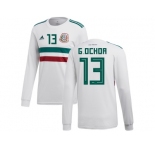 Mexico #13 G.Ochoa Away Long Sleeves Soccer Country Jersey