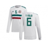 Mexico #6 T.Nilo Away Long Sleeves Soccer Country Jersey