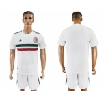 Mexico Blank Away Soccer Country Jersey
