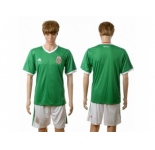 Mexico Blank Green Home Soccer Country Jersey2