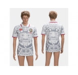 Mexico Blank White 1998 Throwback Soccer Country Jersey