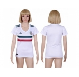 Women's Mexico Blank Away Soccer Country Jersey