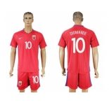 Norway #10 Diomande Home Soccer Country Jersey
