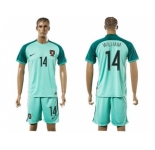 Portugal #14 William Away Soccer Country Jersey