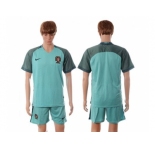 Portugal Blank Away Soccer Country Jersey