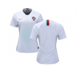 Women Portugal Blank Away Soccer Country Jerseys