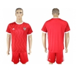 Russia Blank Federation Cup Home Soccer Country Jersey