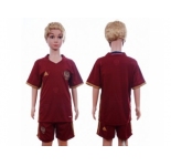 Russia Blank Home Kid Soccer Country Jersey