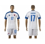 Slovakia #17 Hamsik Home Soccer Country Jersey