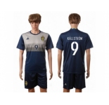 Sweden #9 Kallstrom Away Soccer Country Jersey