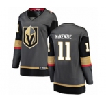 Women Vegas Golden Knights #11 Curtis McKenzie Authentic Black Home Fanatics Branded Breakaway NHL Jersey