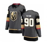 Women Vegas Golden Knights #90 Tomas Tatar Authentic Black Home Fanatics Branded Breakaway NHL Jersey