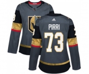 Women's Adidas Vegas Golden Knights #73 Brandon Pirri Authentic Gray Home NHL Jersey