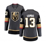 Women's Vegas Golden Knights #13 Brendan Leipsic Authentic Black Home Fanatics Branded Breakaway NHL Jersey