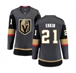 Women's Vegas Golden Knights #21 Cody Eakin Authentic Black Home Fanatics Branded Breakaway NHL Jersey