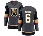 Women's Vegas Golden Knights #6 Colin Miller Authentic Black Home Fanatics Branded Breakaway NHL Jersey