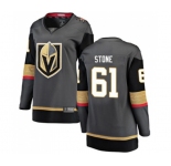 Women's Vegas Golden Knights #61 Mark Stone Authentic Black Home Fanatics Branded Breakaway Hockey Jersey