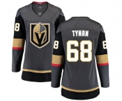 Women's Vegas Golden Knights #68 T.J. Tynan Authentic Black Home Fanatics Branded Breakaway NHL Jersey