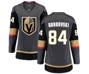 Women's Vegas Golden Knights #84 Mikhail Grabovski Authentic Black Home Fanatics Branded Breakaway NHL Jersey