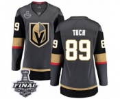 Women's Vegas Golden Knights #89 Alex Tuch Authentic Black Home Fanatics Branded Breakaway 2018 Stanley Cup Final NHL Jersey