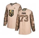 Youth Adidas Vegas Golden Knights #73 Brandon Pirri Authentic Camo Veterans Day Practice NHL Jersey