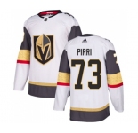 Youth Adidas Vegas Golden Knights #73 Brandon Pirri Authentic White Away NHL Jersey