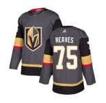 Youth Adidas Vegas Golden Knights #75 Ryan Reaves Authentic Gray Home NHL Jersey