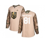 Youth Adidas Vegas Golden Knights #81 Jonathan Marchessault Camo Authentic 2017 Veterans Day Stitched NHL Jersey