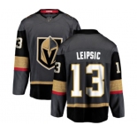 Youth Vegas Golden Knights #13 Brendan Leipsic Authentic Black Home Fanatics Branded Breakaway NHL Jersey