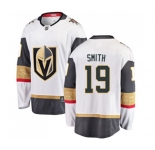 Youth Vegas Golden Knights #19 Reilly Smith Authentic White Away Fanatics Branded Breakaway NHL Jersey