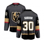 Youth Vegas Golden Knights #30 Malcolm Subban Authentic Black Home Fanatics Branded Breakaway NHL Jersey