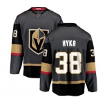 Youth Vegas Golden Knights #38 Tomas Hyka Authentic Black Home Fanatics Branded Breakaway NHL Jersey