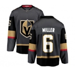 Youth Vegas Golden Knights #6 Colin Miller Authentic Black Home Fanatics Branded Breakaway NHL Jersey