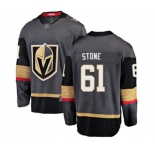 Youth Vegas Golden Knights #61 Mark Stone Authentic Black Home Fanatics Branded Breakaway Hockey Jersey