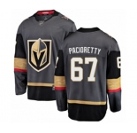 Youth Vegas Golden Knights #67 Max Pacioretty Authentic Black Home Fanatics Branded Breakaway NHL Jersey