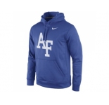Air Force Falcons Nike Practice Performance Hoodie Royal