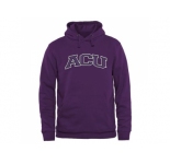 Abilene Christian University Wildcats Arch Name Pullover Hoodie Purple