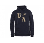Akron Zips Acronym Pullover Hoodie Navy Blue