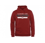 Alabama A&M Bulldogs Team Strong Pullover Hoodie Maroon