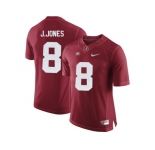 2016 Alabama Crimson Tide Julio Jones #8 College Football Limited Jersey - Crimson
