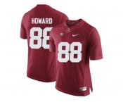2016 Alabama Crimson Tide O.J Howard #88 College Football Limited Jersey - Crimson